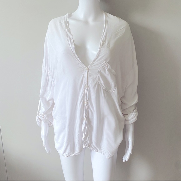 Brandy Melville Button Down Top - Picture 1 of 6